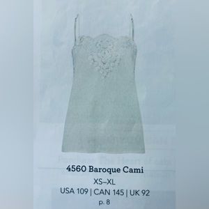 Cabi Baroque camisole - medium